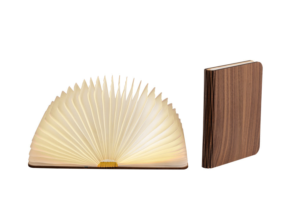 LEDR Book Lamp Walnut Brown L