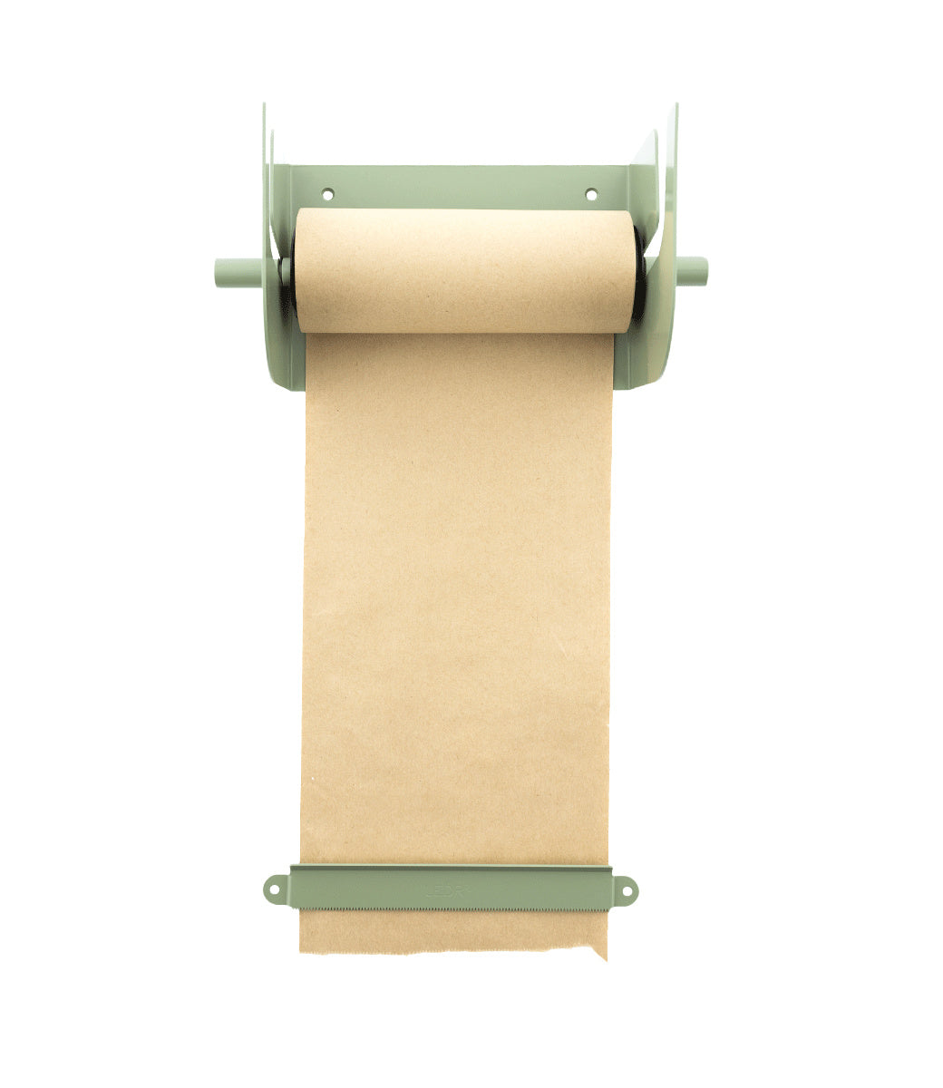 Kraft paper roller M - Green