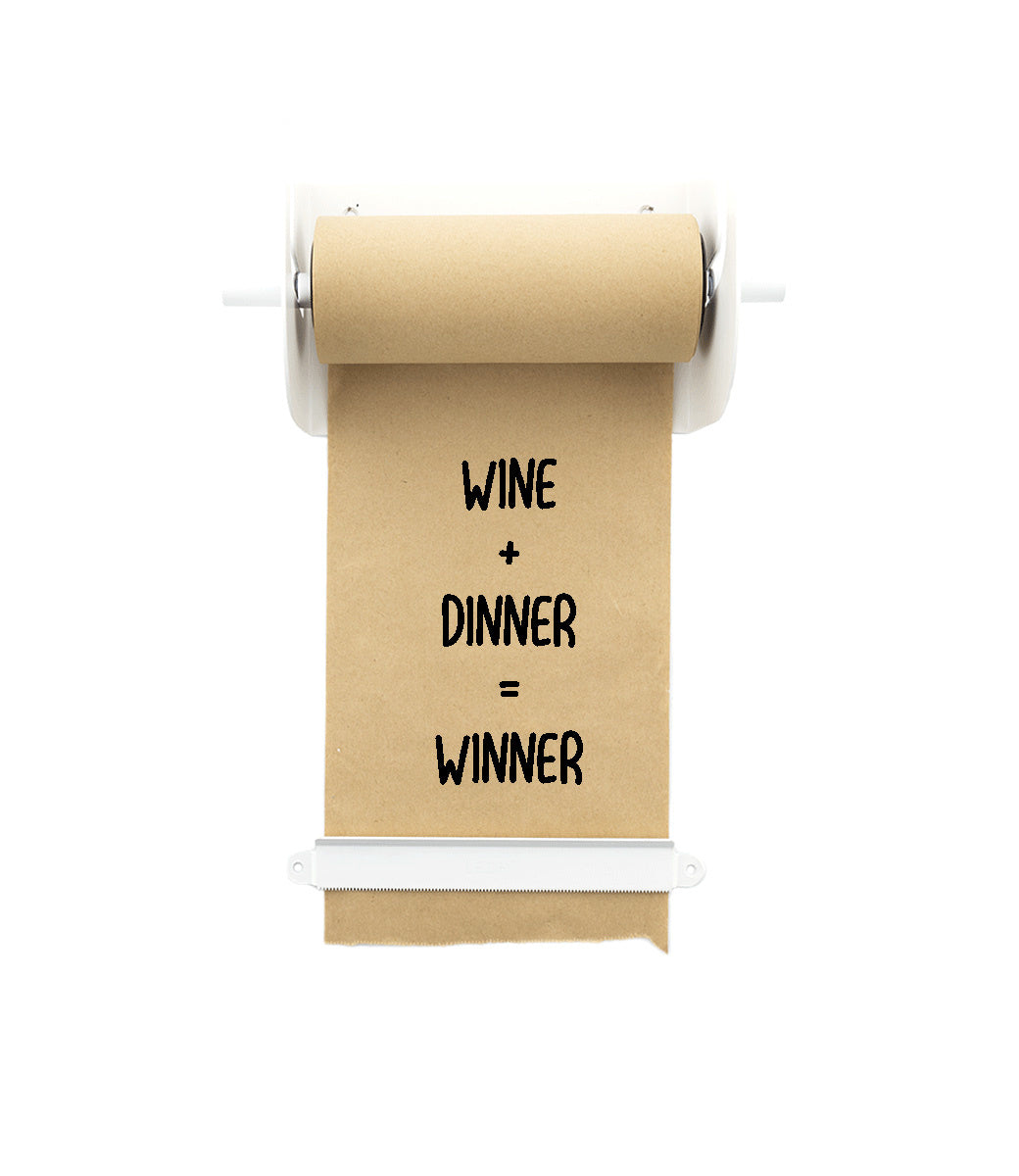 Kraft paper roller M - White