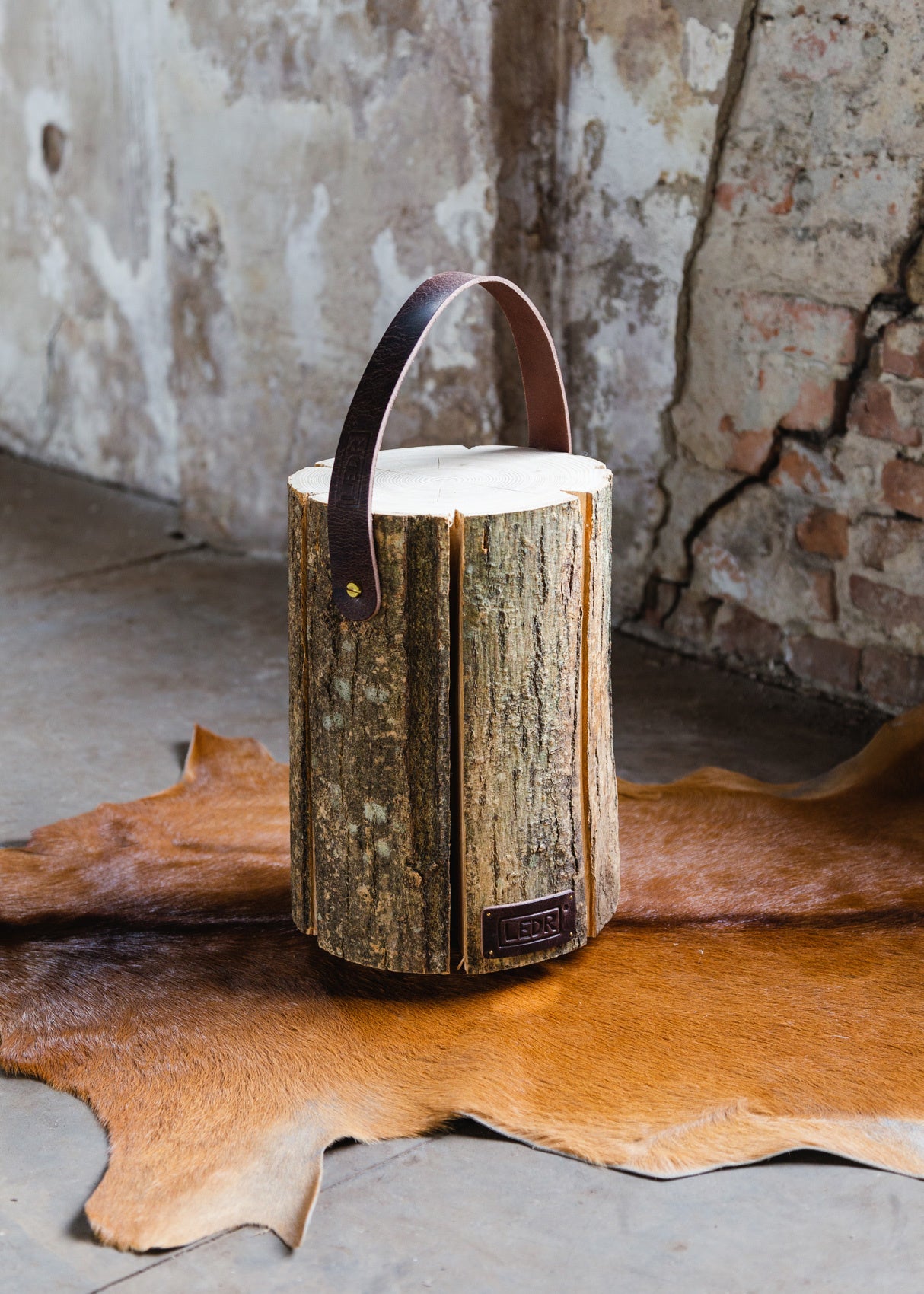 Wood Light - Ash Wood M || Leather edition