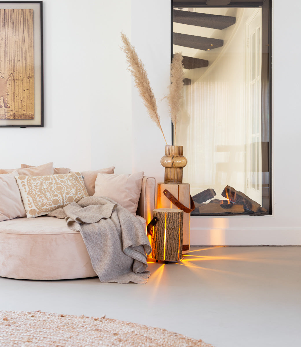 Wood Light - Ash Wood M || Leather edition