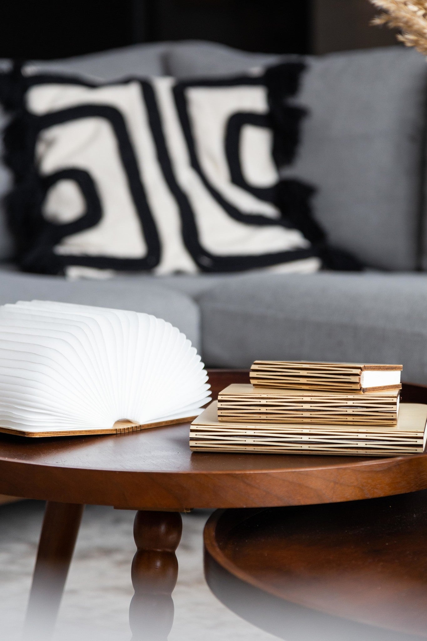 Book Lamp Maple Brown S