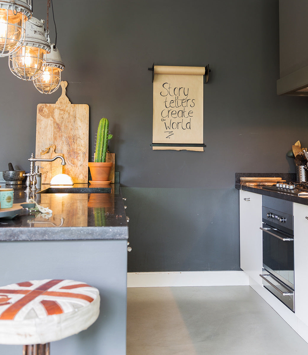 Kraft Paper Roller L - Black