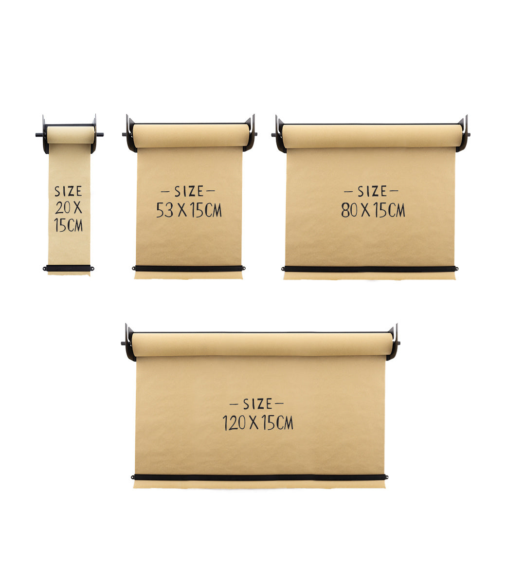 Kraft Paper Roller L - Black