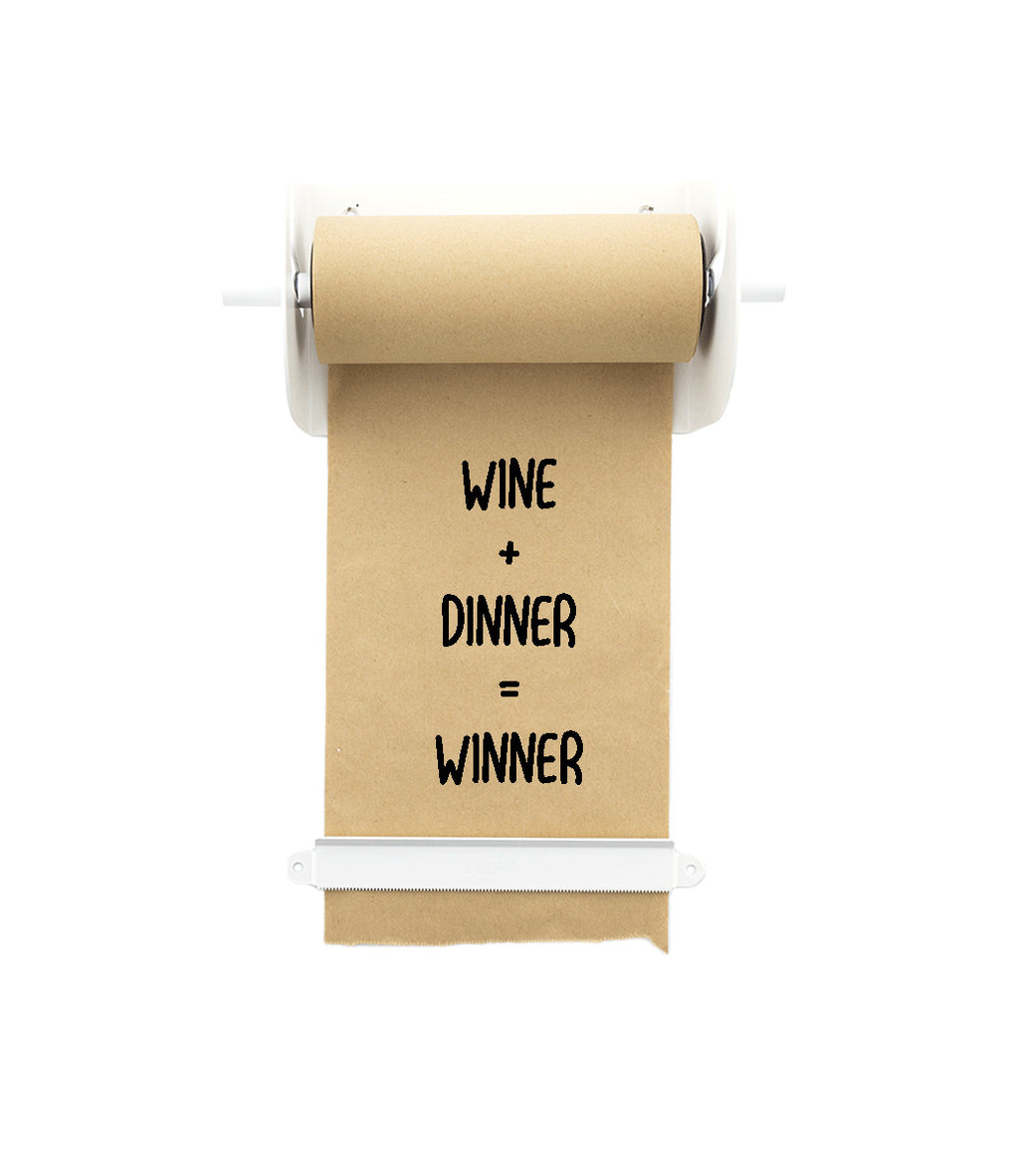 Kraft paper roller M - White