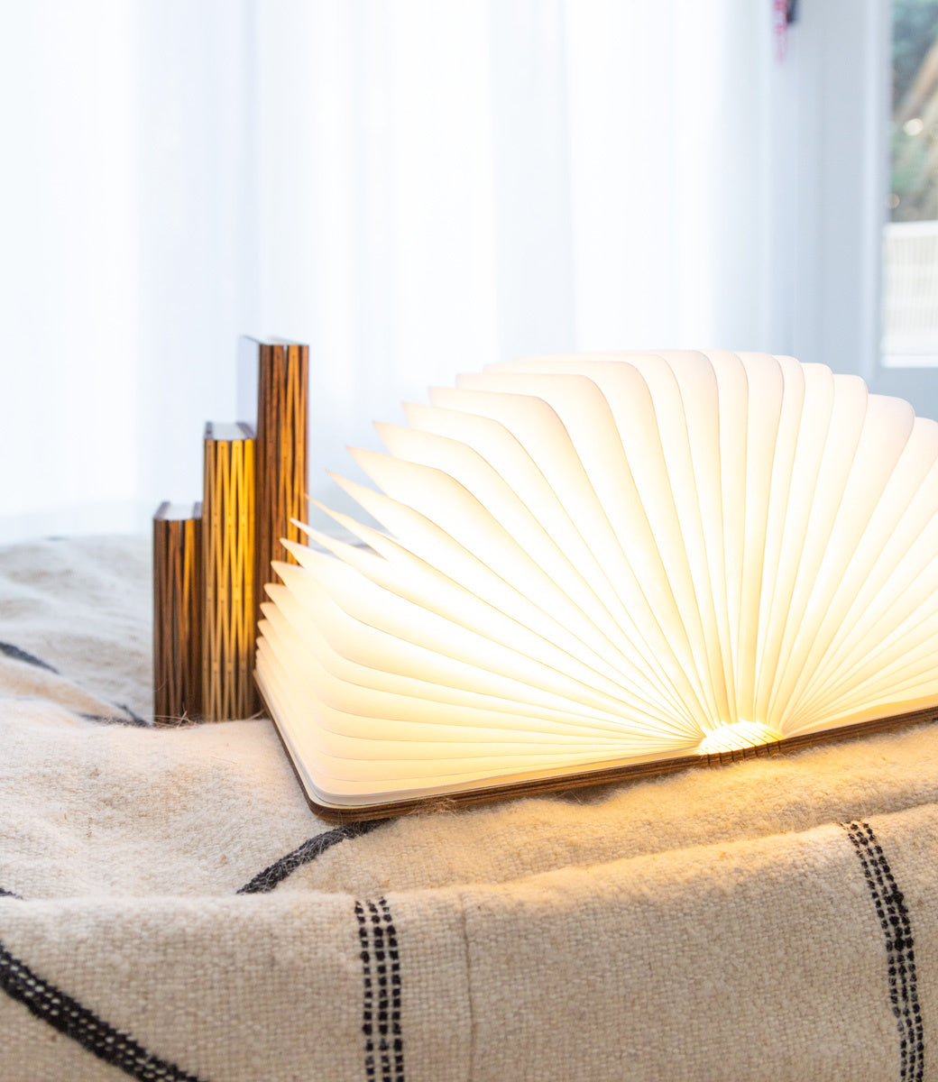 Book Lamp Maple Brown S