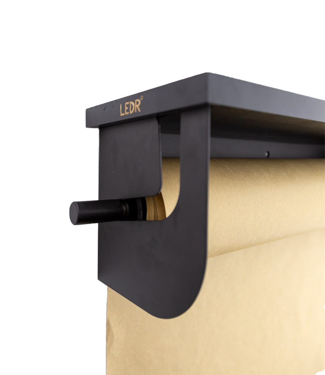 Wooden shelf - Black