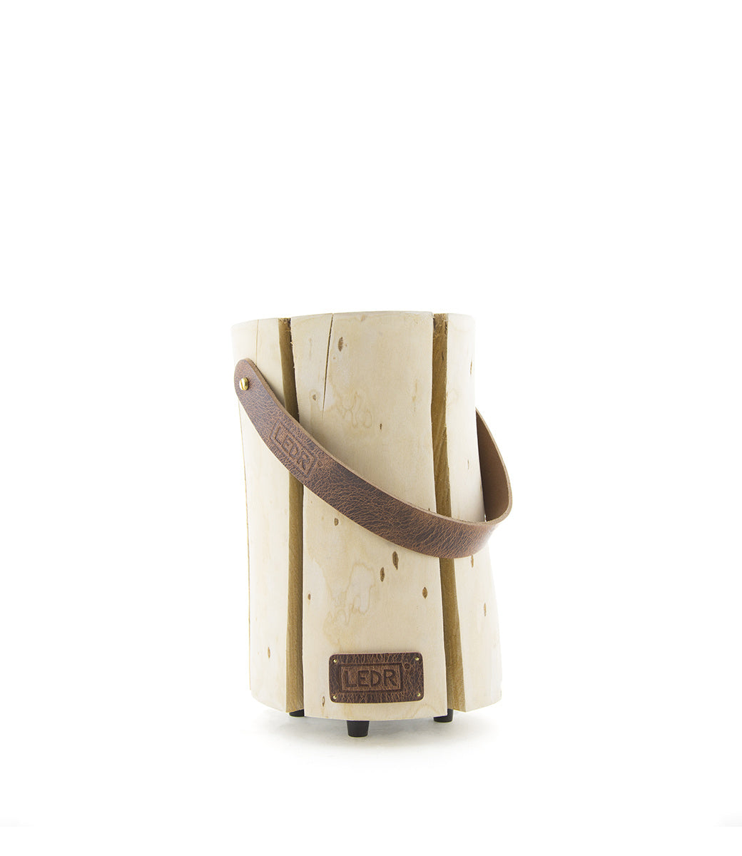 Wood Light - Cherry Wood M || Leather edition